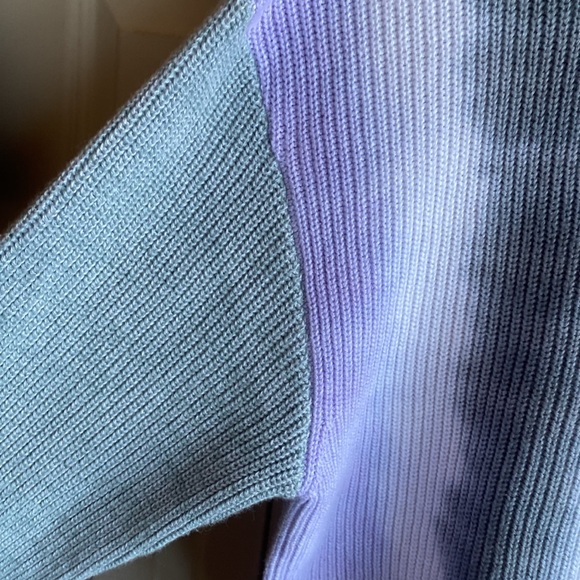 Rails NWT Karis Cashmere & Cotton Pullover Tie-Dyed Rib Knit Sweater - Picture 7 of 16